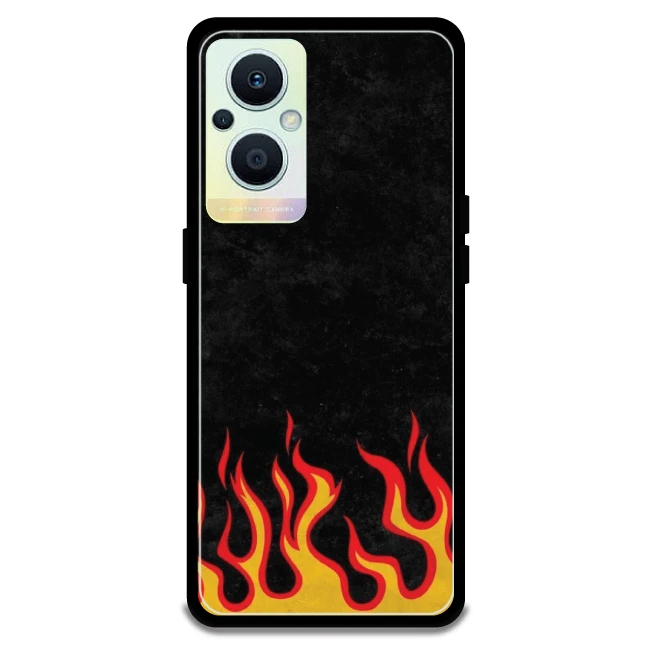 Low Flames - Armor Case For Oppo Models Oppo F21 Pro 5G