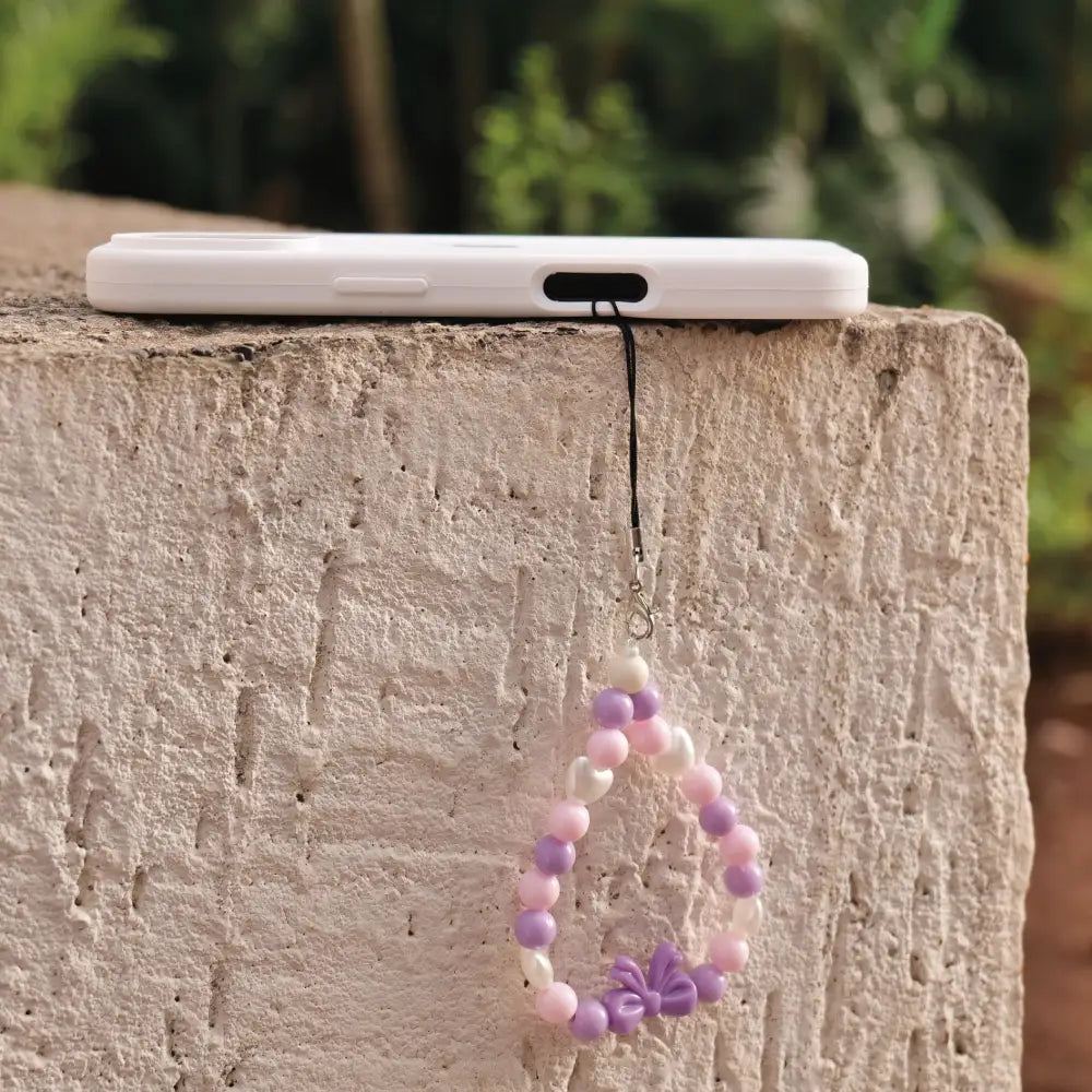 The Blue & Pink World - A Combo Of 2 Mini Round Phone Charms Infographic