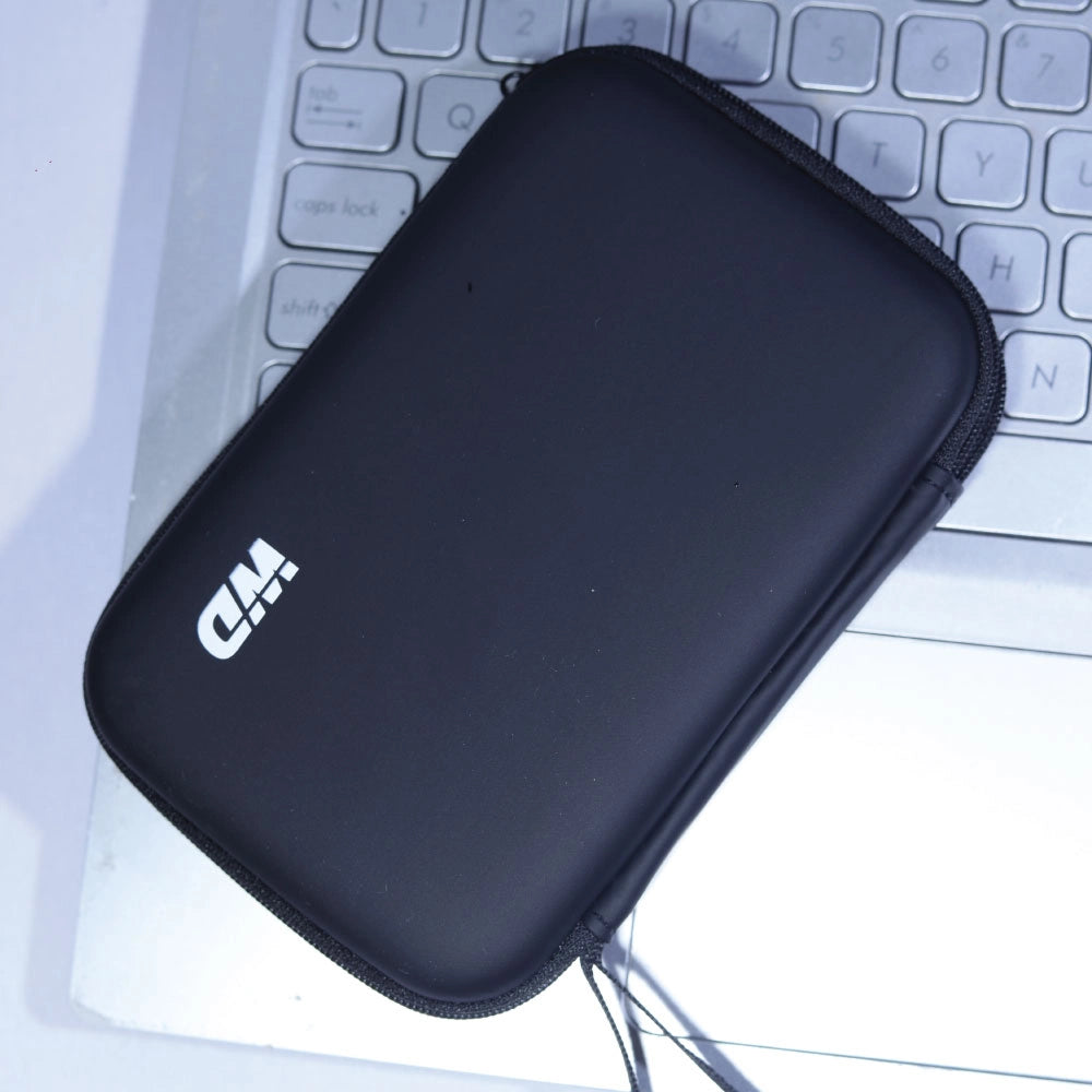 Hard Disk Protective Pouch – Shockproof Travel Case for External HDD Infographic