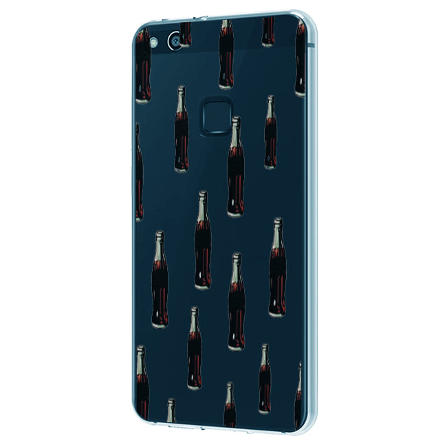 Soft Drinks - Clear Printed Silicone Case For Realme Models