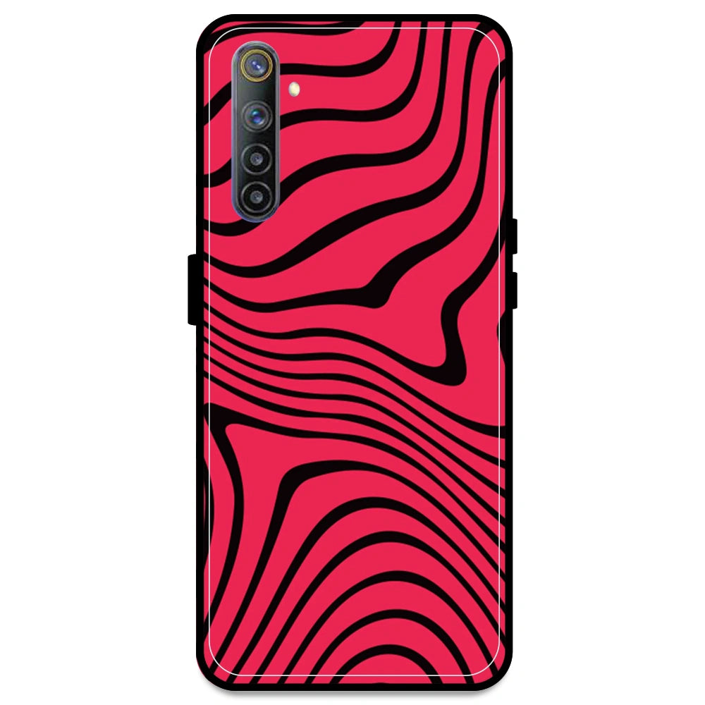 Pink Waves - Armor Case For Realme Models Realme 6