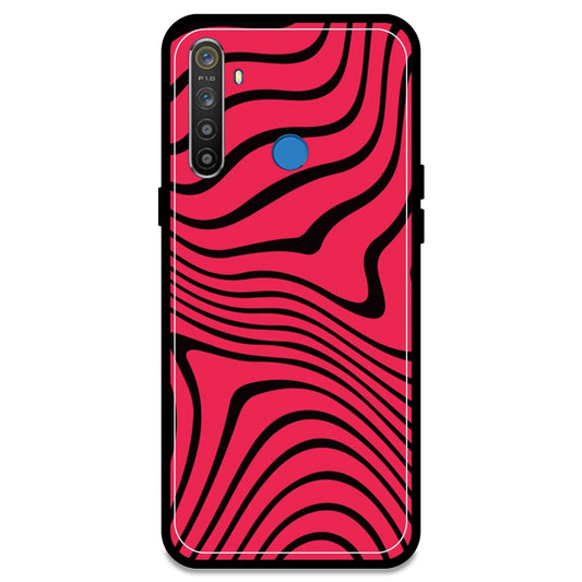 Pink Waves - Armor Case For Realme Models Realme 5