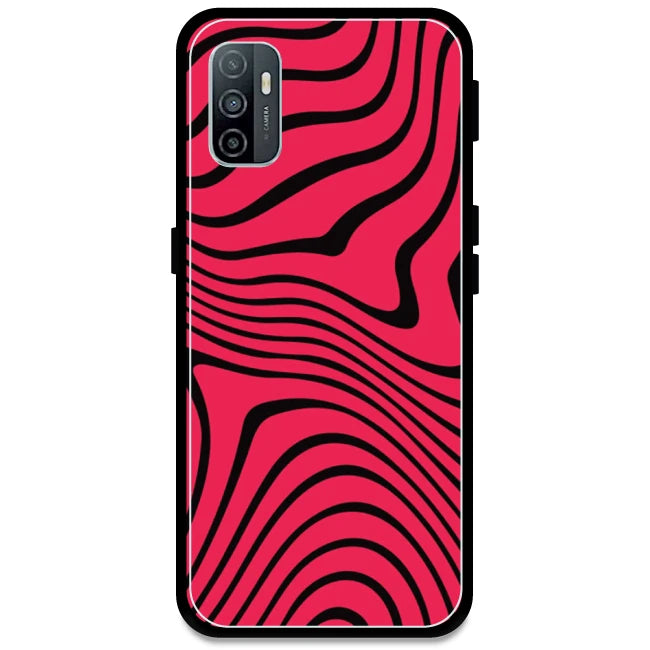 Pink Waves - Armor Case For Oppo Models Oppo A33