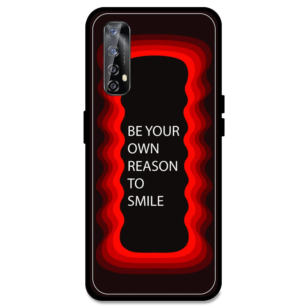 'Be Your Own Reason To Smile' - Red Armor Case For Realme Models Realme Narzo 20 Pro