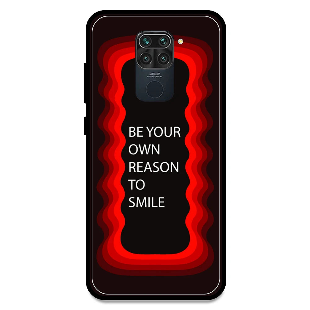 'Be Your Own Reason To Smile' - Red Armor Case For Redmi Models Redmi Note 9