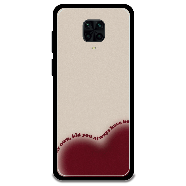 poco m2 pro Your On Your Own Kid metal silicon case