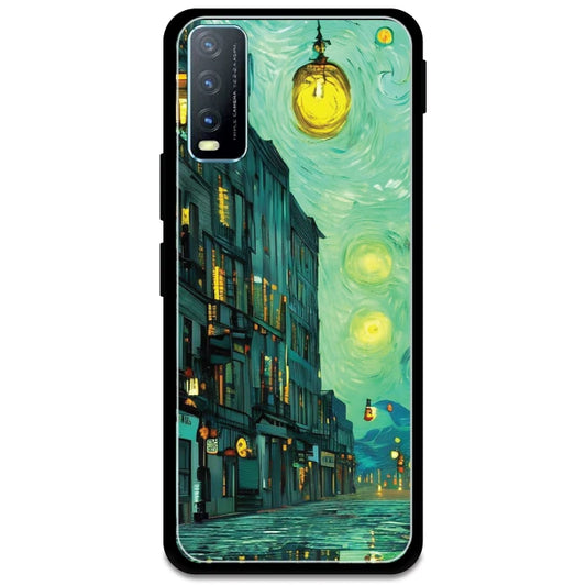 European Art  - Glossy Metal Silicone Case For Vivo Models