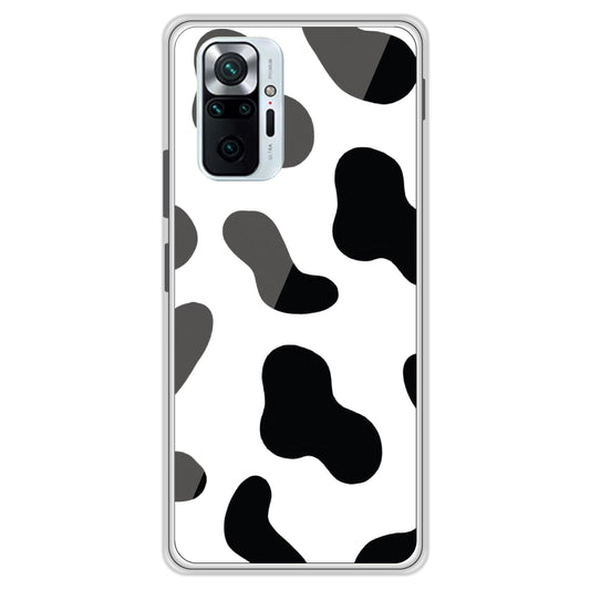 Cow Print - Clear Printed Case For Redmi Models