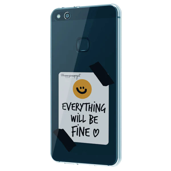 Everything Will Be Fine - Clear Printed Case For Poco Models infographic