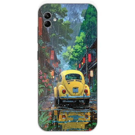 Yellow Bettle - Printed Silicone Case For Samsung Galaxy A04