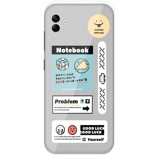 Exam Collage - Printed Silicone Case For Samsung Galaxy A04