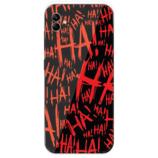 Ha ! - Printed Silicone Case For Samsung Galaxy A04