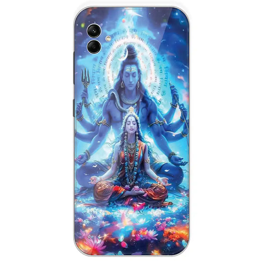 Shiv Parvati - Printed Silicone Case For Samsung Galaxy A04