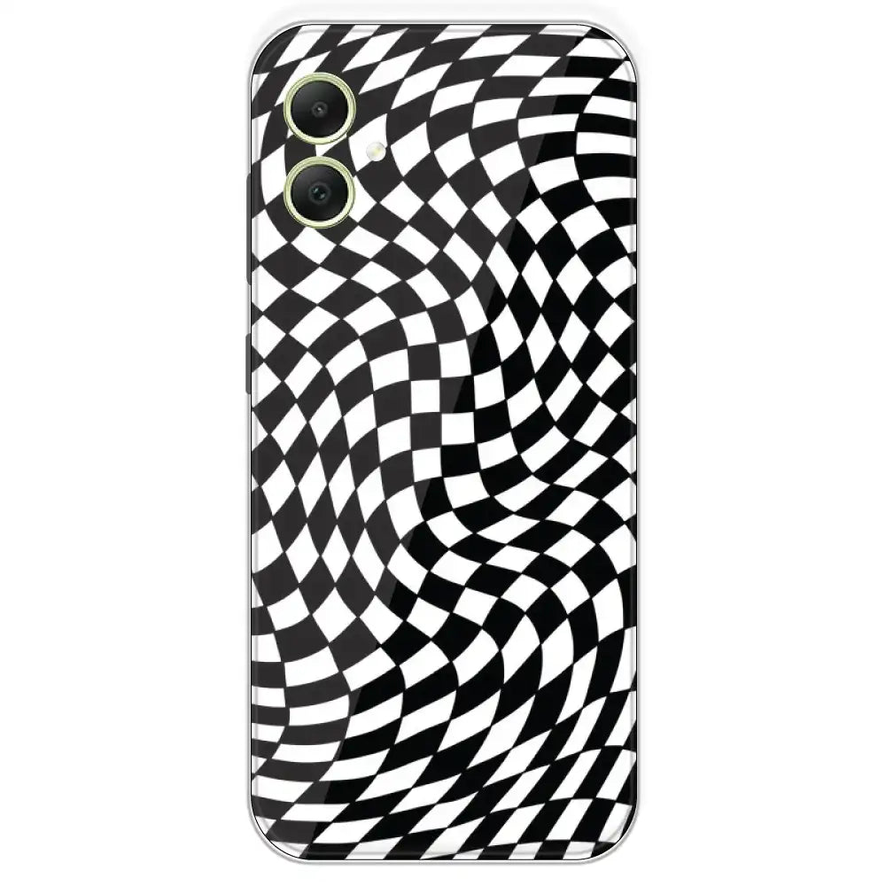Checks - Printed Silicone Case For Samsung Galaxy A05