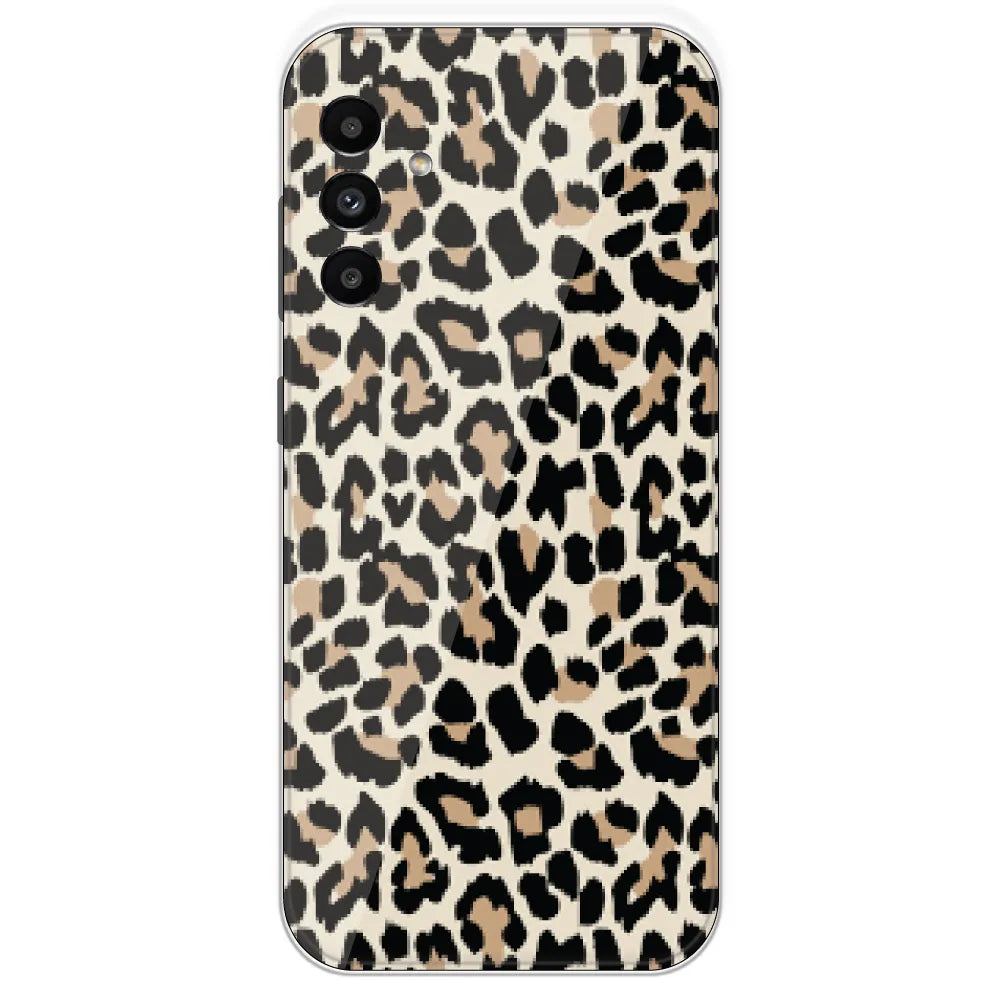 Leopard Print - Printed Silicone Case For Samsung Galaxy A13