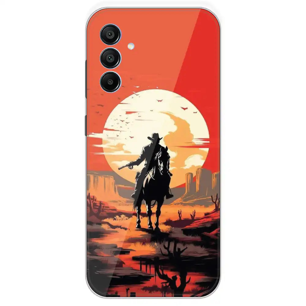 Cowboy - Printed Silicone Case For Samsung Galaxy A15