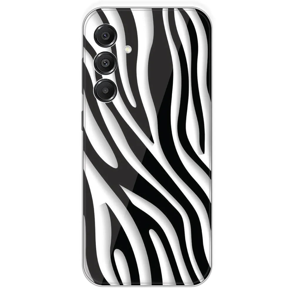 Zebra Print - Printed Silicone Case For Samsung Galaxy A16
