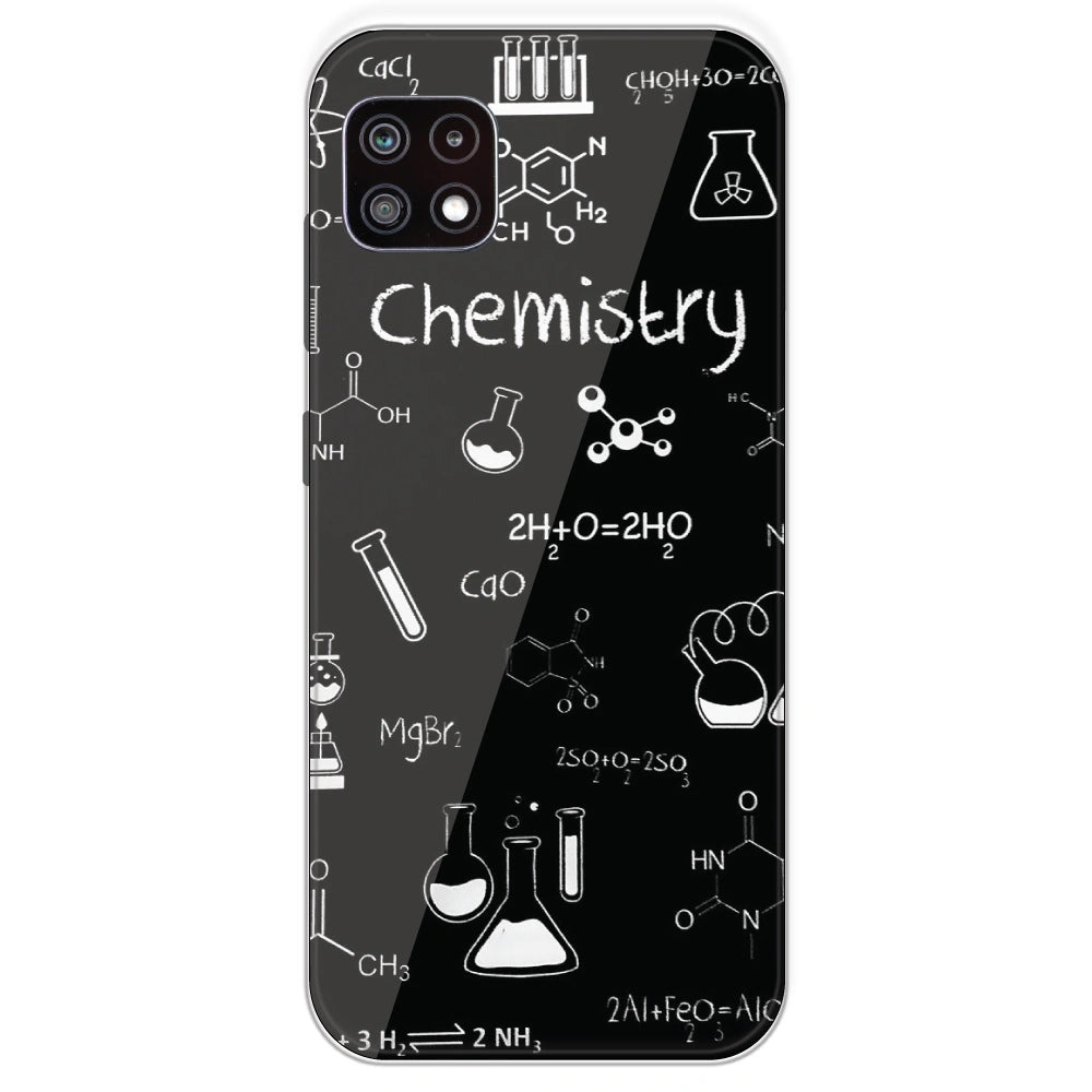 Chemistry - Printed Silicone Case For Samsung Galaxy A22