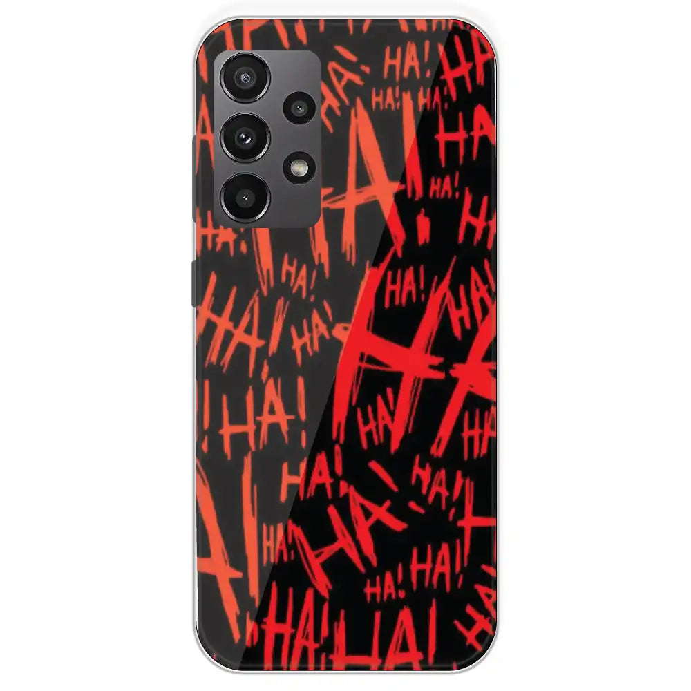 Ha ! - Printed Silicone Case For Samsung Galaxy A23
