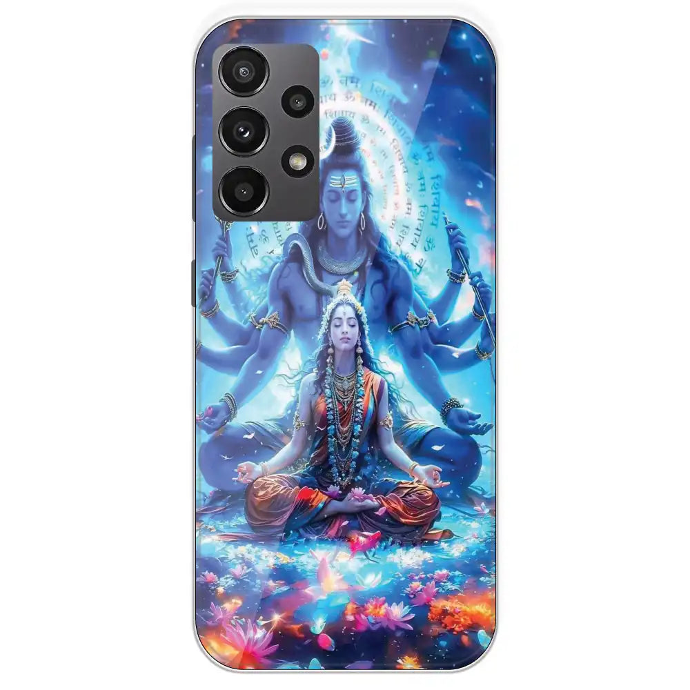 Shiv Parvati - Printed Silicone Case For Samsung Galaxy A23