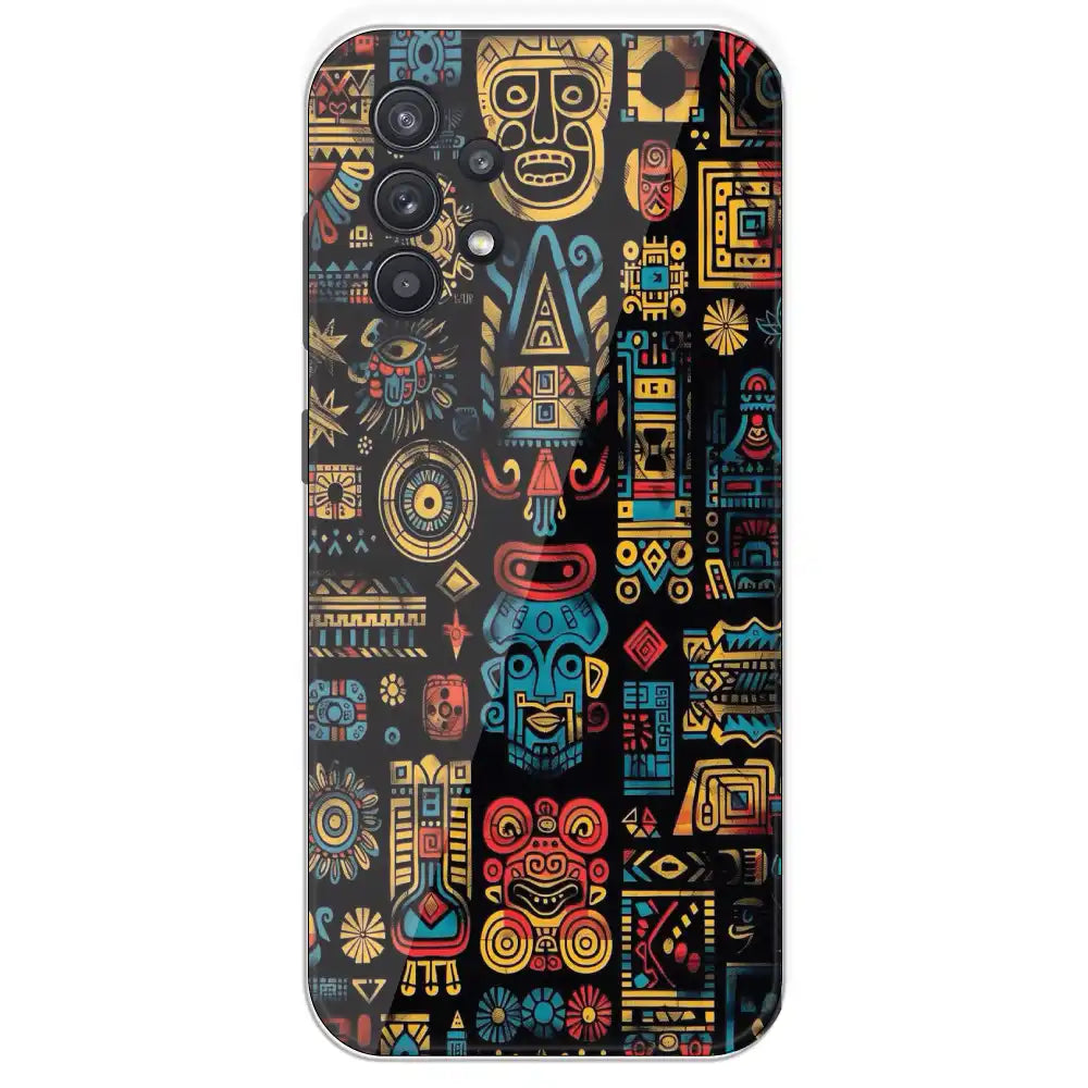 Modern Art - Printed Silicone Case For Samsung Galaxy A32