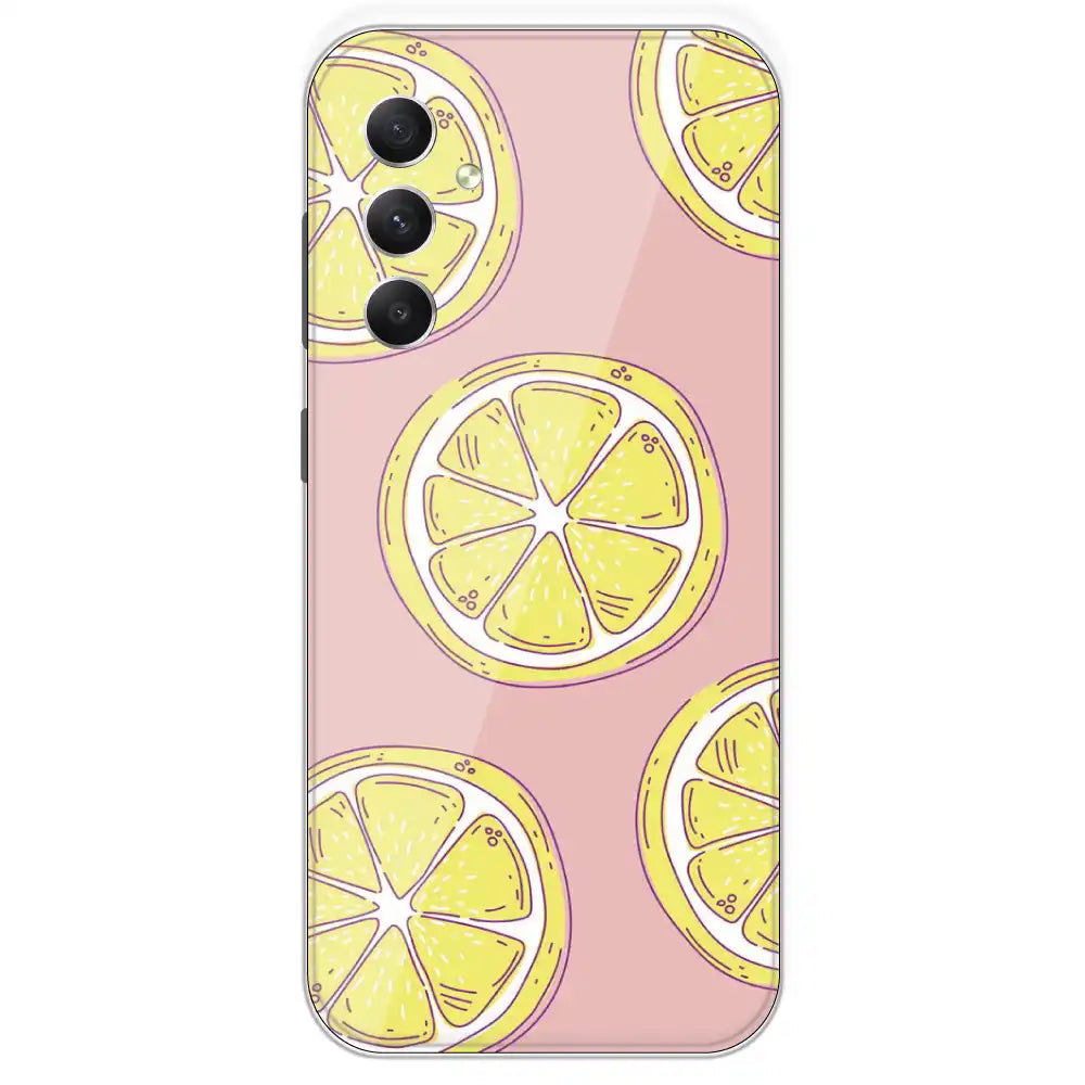 Lemonade - Printed Silicone Case For Samsung Galaxy A34