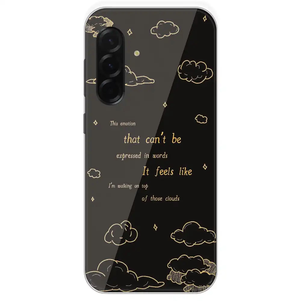 On Top Of Those Clouds - Printed Silicone Case For Samsung Galaxy A36