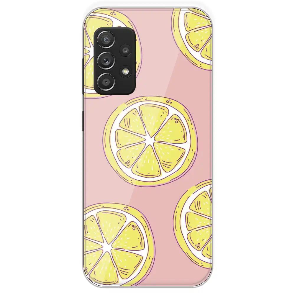 Lemonade - Printed Silicone Case For Samsung Galaxy A53
