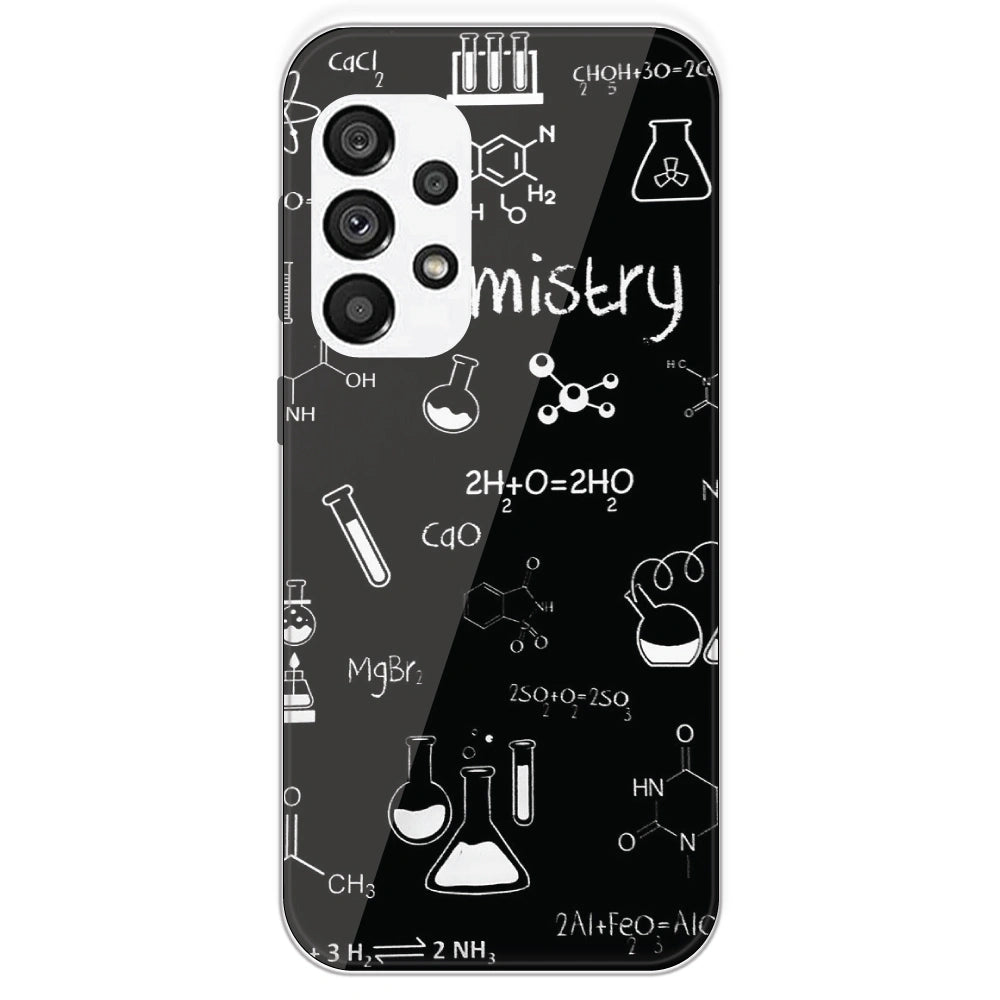 Chemistry - Printed Silicone Case For Samsung Galaxy A73