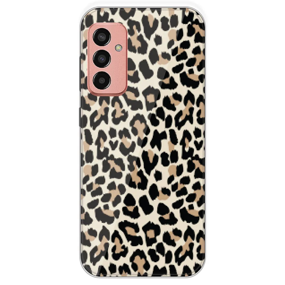 Leopard Print - Printed Silicone Case For Samsung Galaxy F13