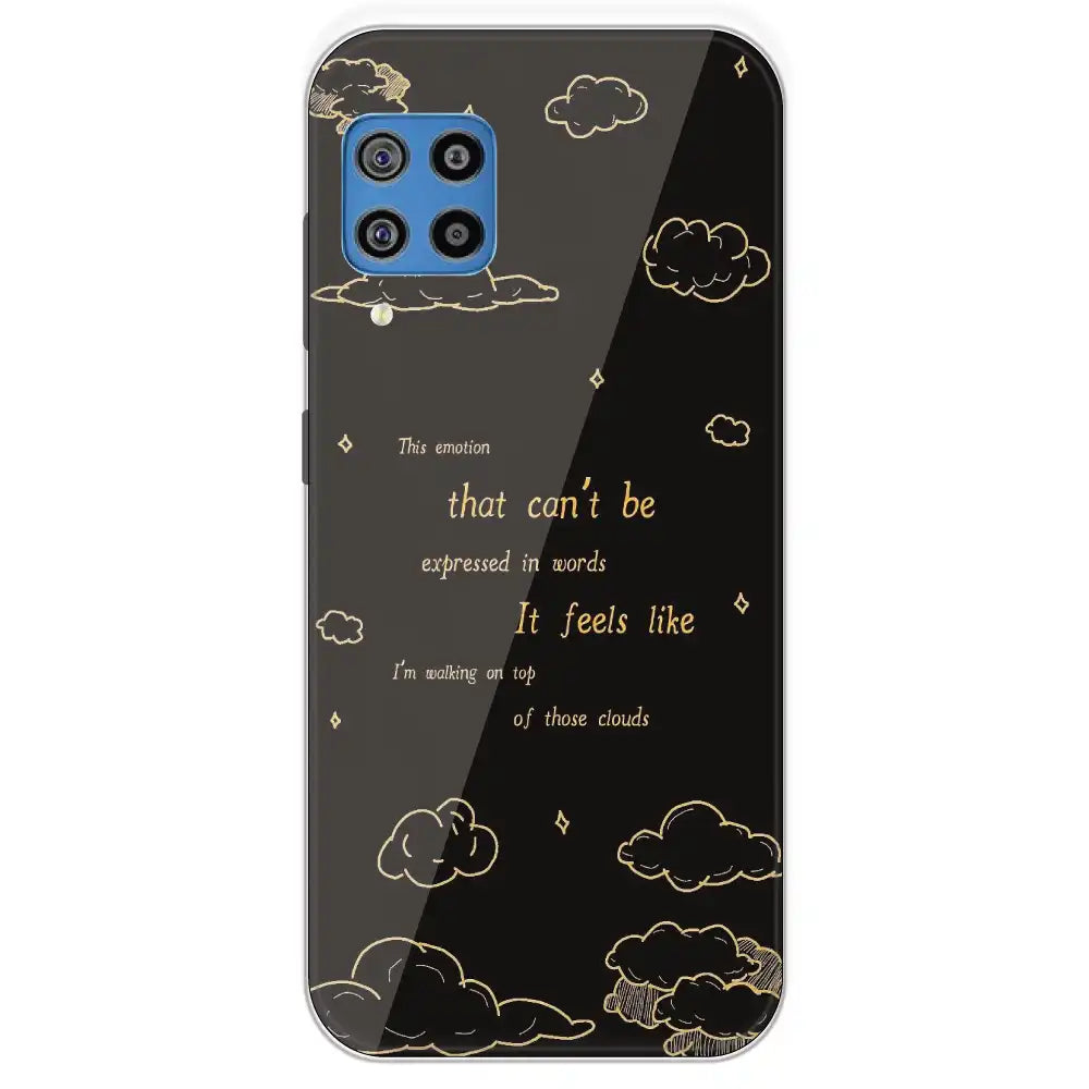 On Top Of Those Clouds - Printed Silicone Case For Samsung Galaxy F22