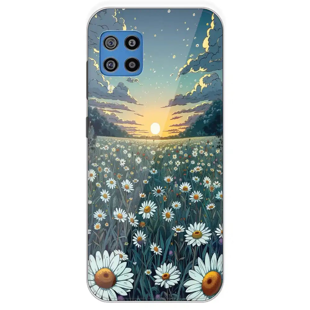 Daisy Sunset - Printed Silicone Case For Samsung Galaxy F22