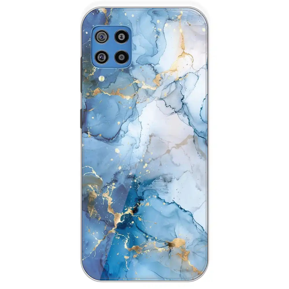 Blue Marble - Printed Silicone Case For Samsung Galaxy F22