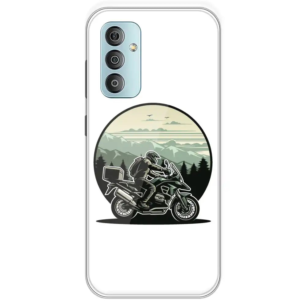 Biker - Printed Silicone Case For Samsung Galaxy F23