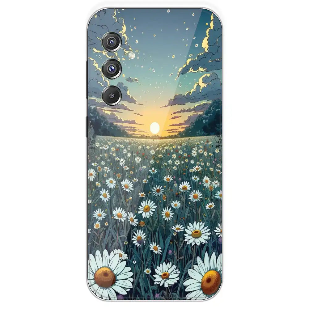 Daisy Sunset - Printed Silicone Case For Samsung Galaxy F34