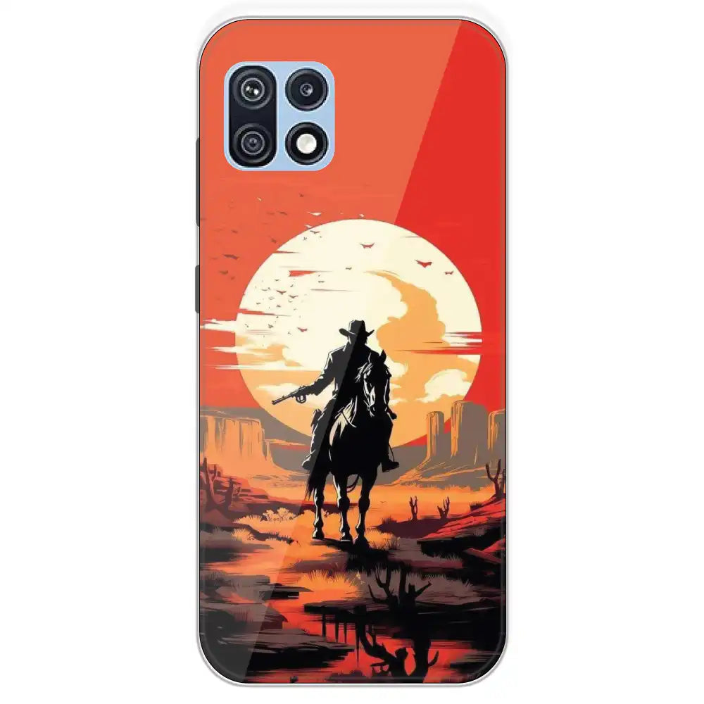 Cowboy - Printed Silicone Case For Samsung Galaxy F42
