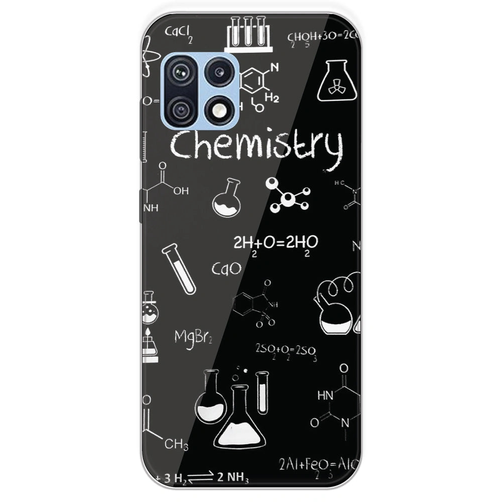 Chemistry - Printed Silicone Case For Samsung Galaxy F42