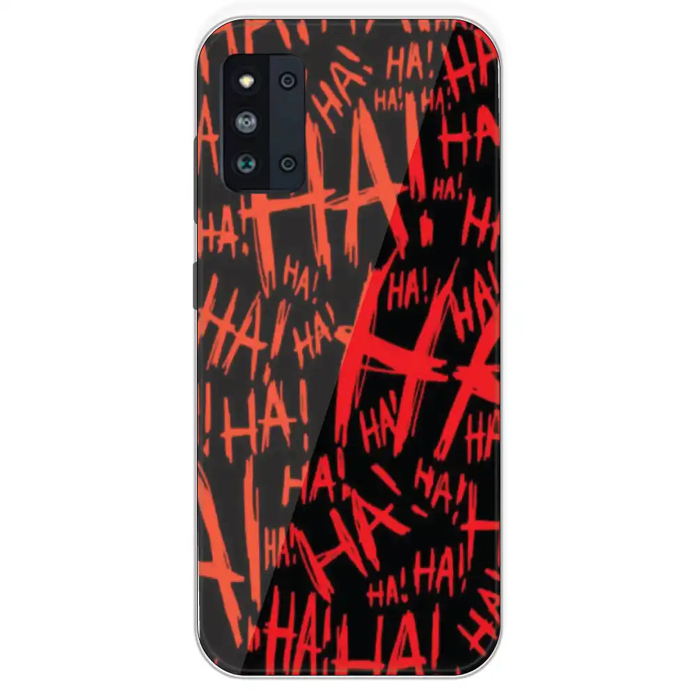 Ha ! - Printed Silicone Case For Samsung Galaxy F52