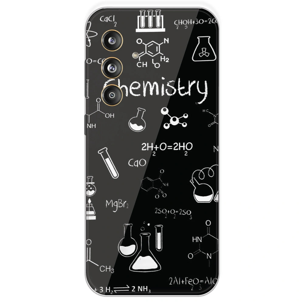 Chemistry - Printed Silicone Case For Samsung Galaxy F55