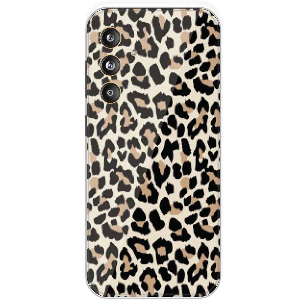 Leopard Print - Printed Silicone Case For Samsung Galaxy F55