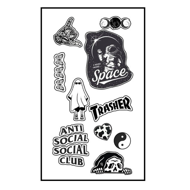 Grunge Themed Stickers – Phone Antics