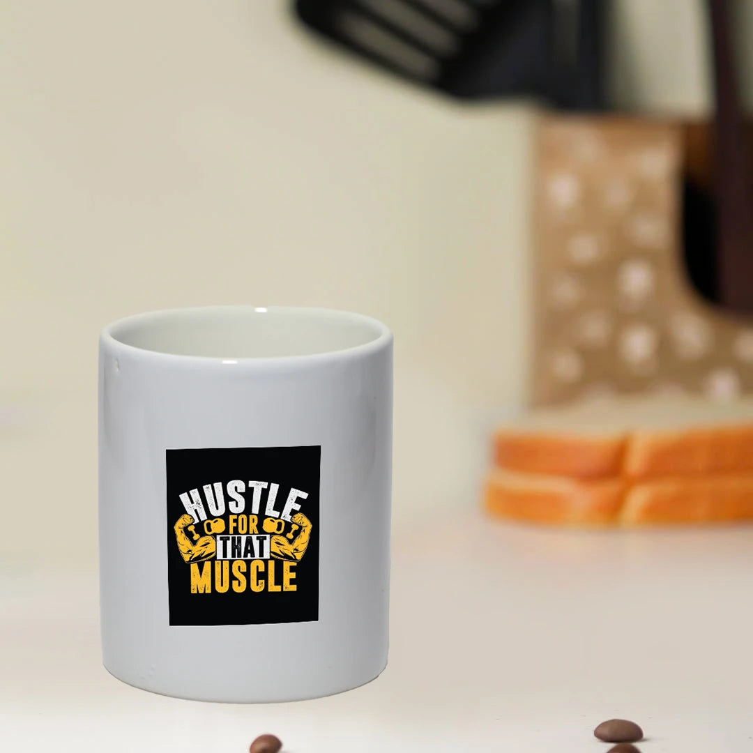 Hustle Muscle - Mug Infographic