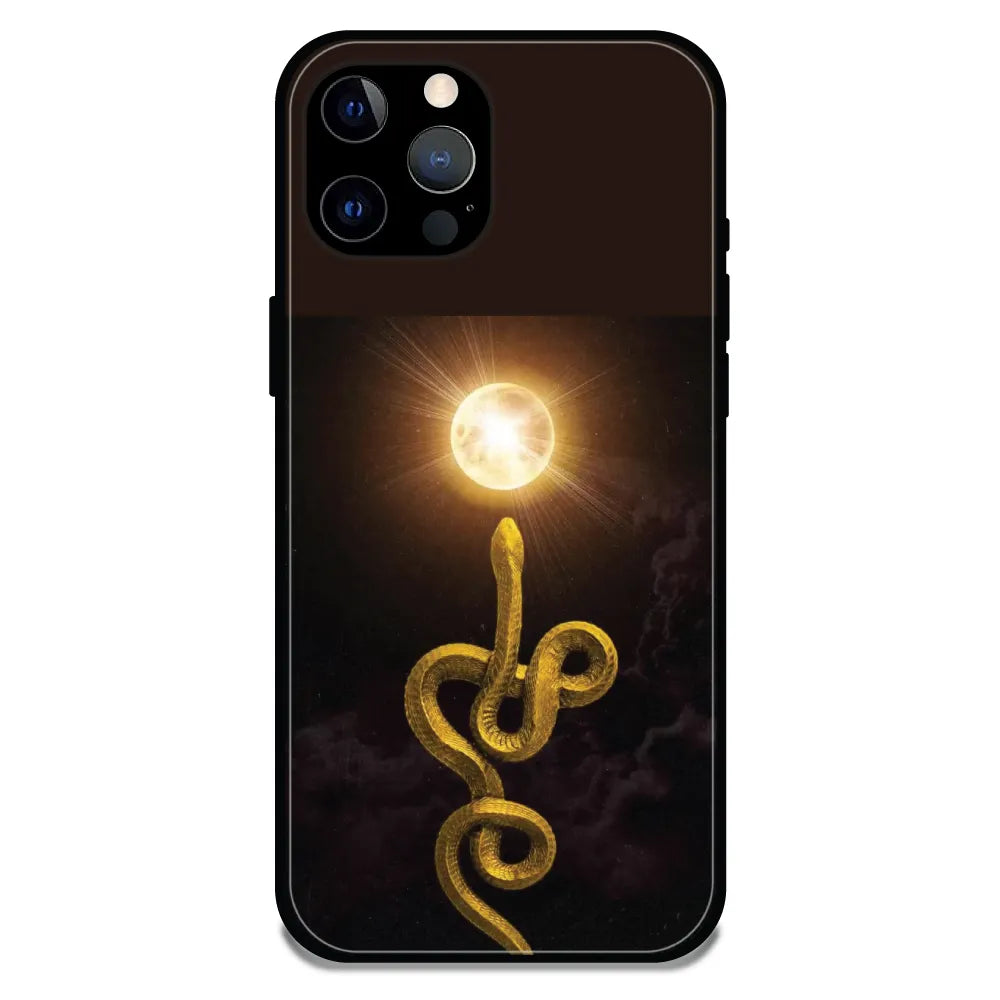 Sun - Glossy Metal Silicone Case For Apple iPhone Models