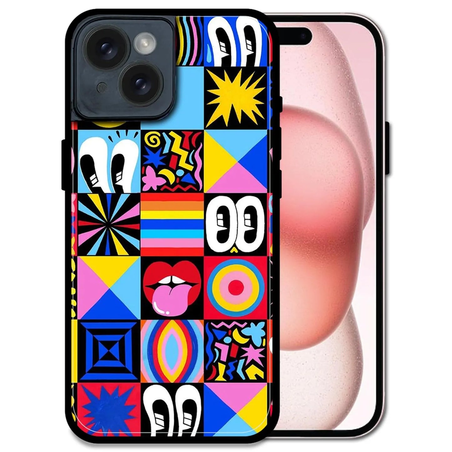 'Funky Fresh - Glossy Metal Silicone Case For Apple iPhone 14 Plus