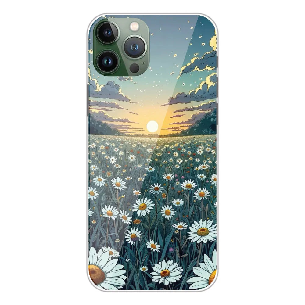 Daisy Sunset - Printed Silicone Case For Apple iPhone 11 Pro