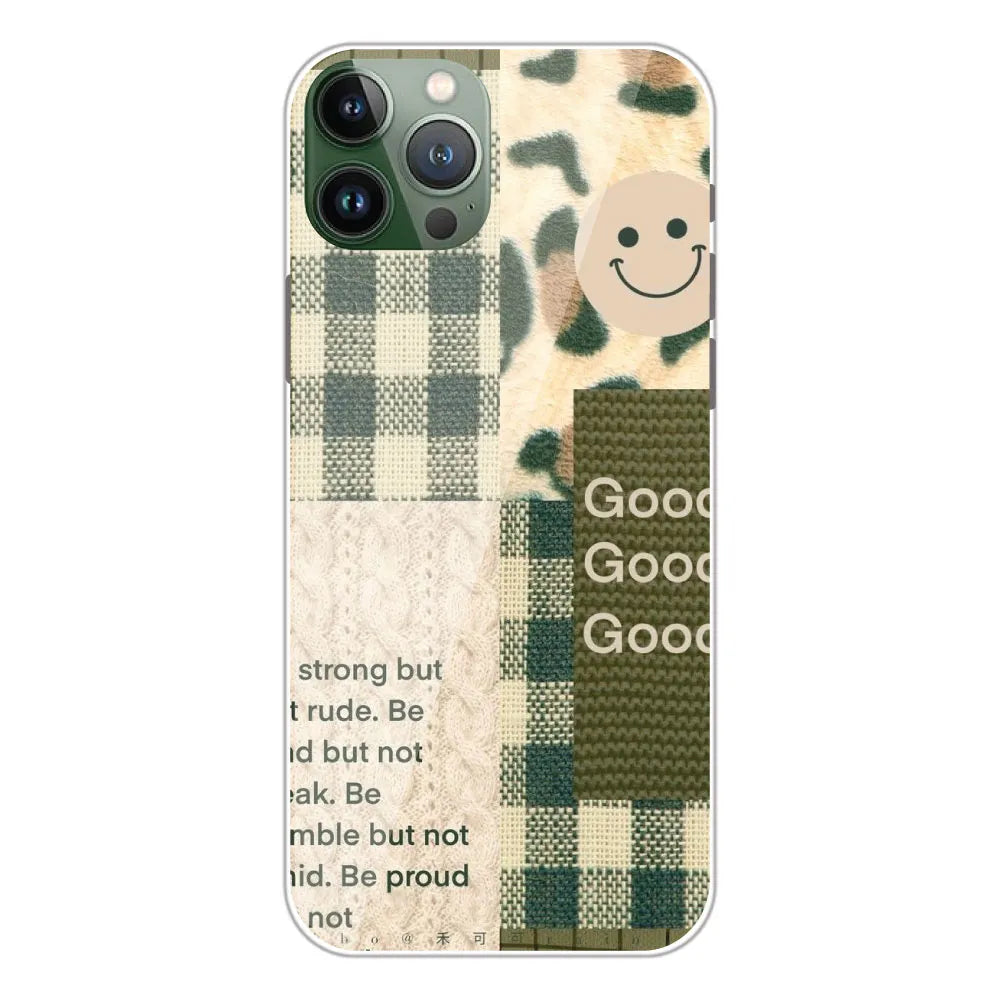 Patchwork Positivity - Printed Silicone Case For Apple iPhone 11 Pro