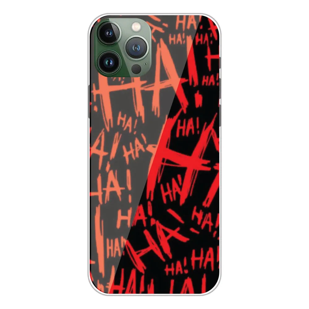 Ha ! - Printed Silicone Case For Apple iPhone 11 Pro