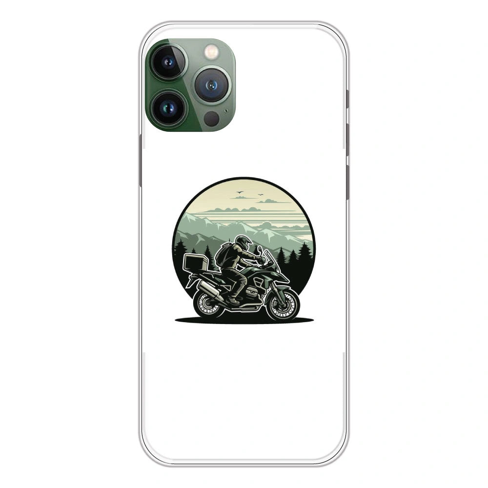 Biker - Printed Silicone Case For Apple iPhone 11 Pro