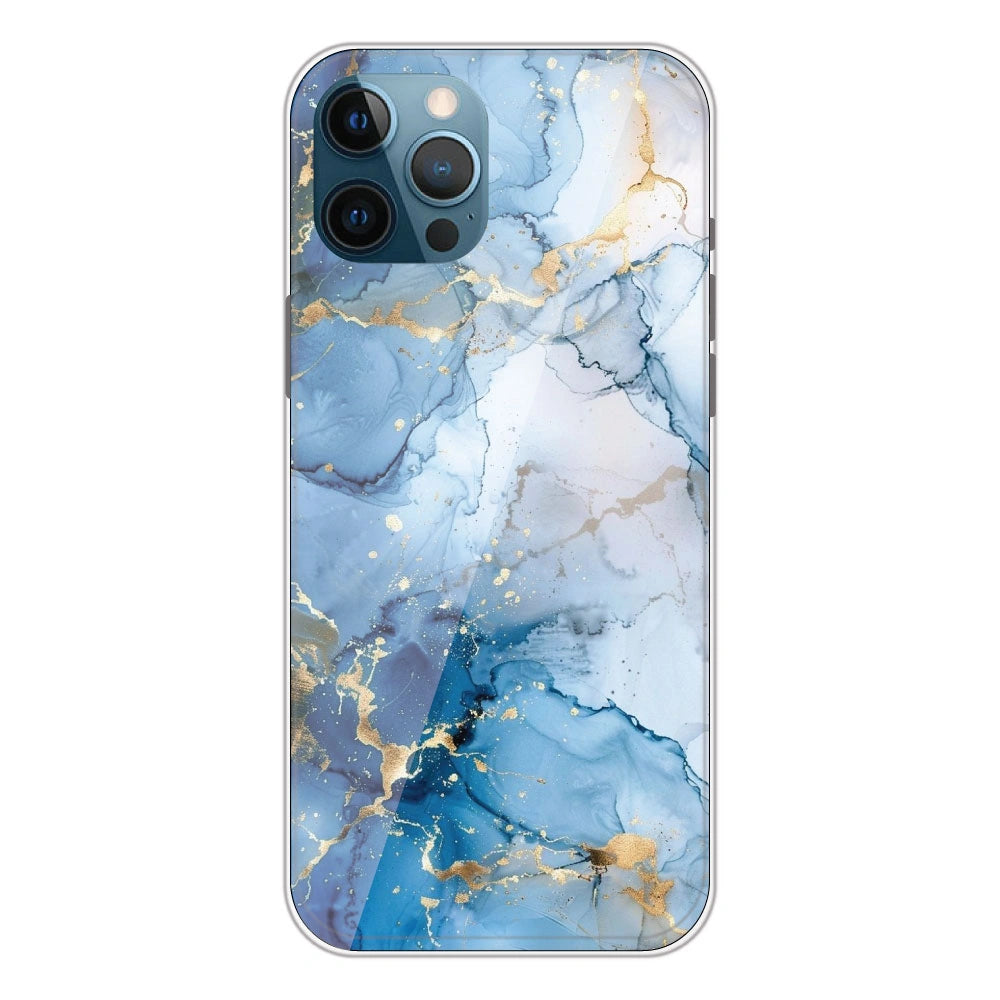 Blue Marble - Printed Silicone Case For Apple iPhone 12 Pro Max