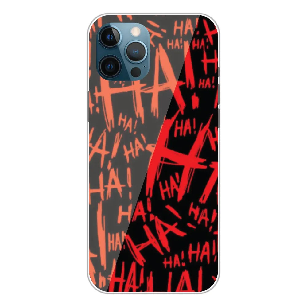 Ha ! - Printed Silicone Case For Apple iPhone 12 Pro Max